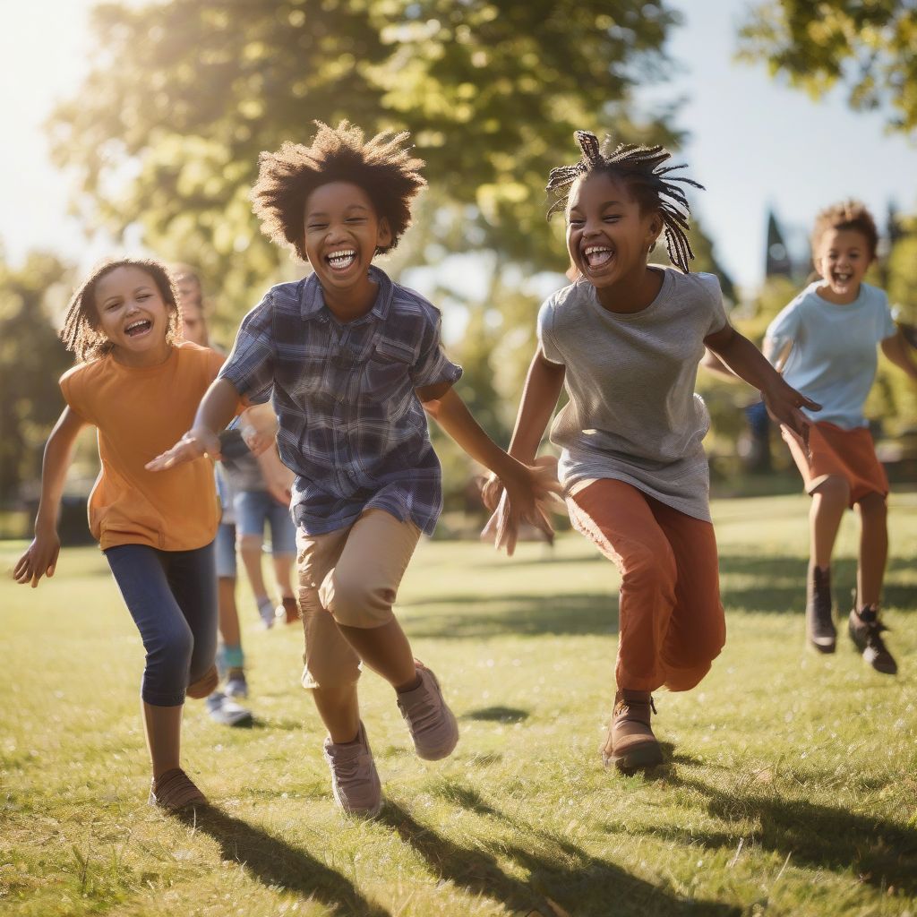 Children Playing Together