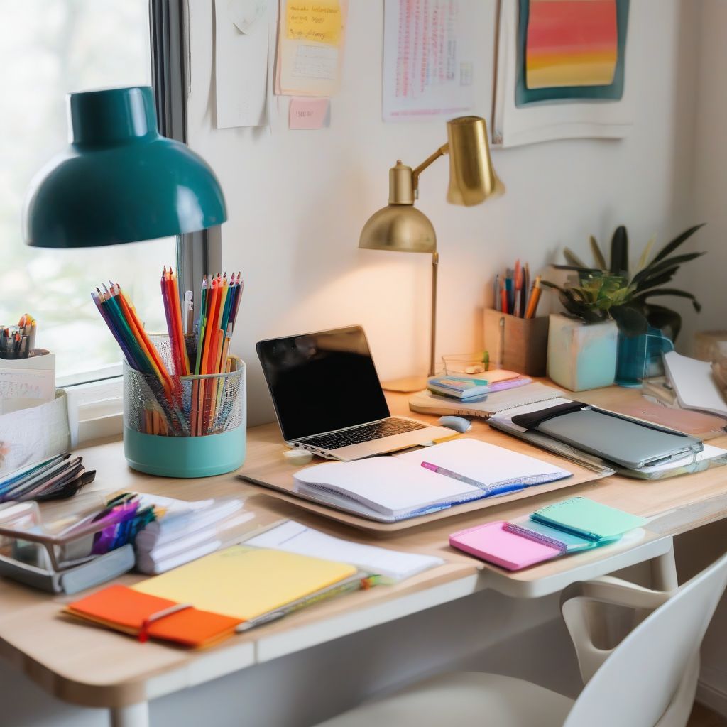 Organized Study Space